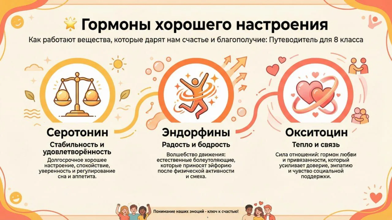 Гормоны настроения.